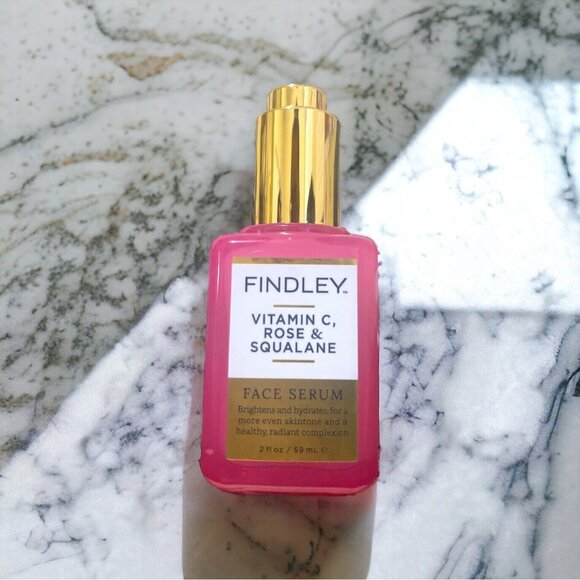 FINDLEY Vitamin C + Rose + Squalane Face Serum Brightens & Hydrates 2 fl oz - Picture 1 of 2